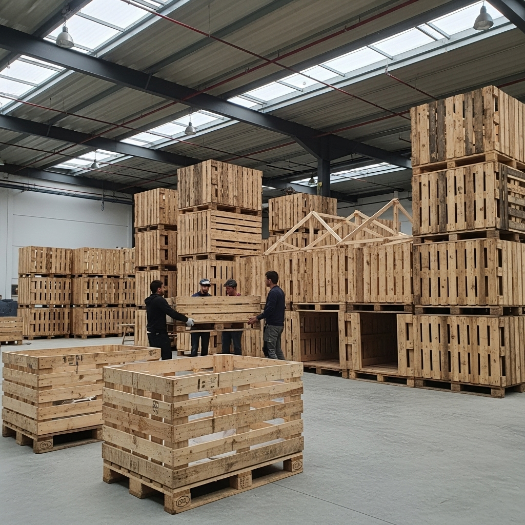 palets de madera reciclados